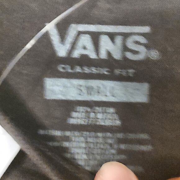 Vans House of Vans Black T-Shirt Size Small VN000RSMBLK - Picture 8 of 13